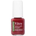 Vitry Be Green Vernis à Ongles - 6 ml - Couleur : Rouge Brique - Vernis vegan, naturel et innovant