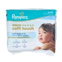 Pampers Aqua Soft Touch Lingettes Bébé 144 lingettes – Nettoyage et protection