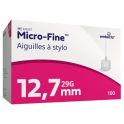 Embecta Micro-Fine 12,7 mm - Aiguille à stylo pour administration correcte de l'insuline