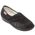 Gibaud CHUT Alexandrie Noir - Chaussures Confort Femme Pieds Déformés