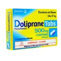 Dolipranetabs 500 mg - 16 comprimés pelliculés