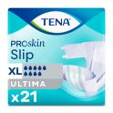 TENA ProSkin Slip Ultima - Taille XL - 21 Protections - Change Complet Incontinence Adulte