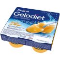 Delical Gelodiet Eau Gélifiée Fruits du Verger 4x120g – Hydratation et déglutition