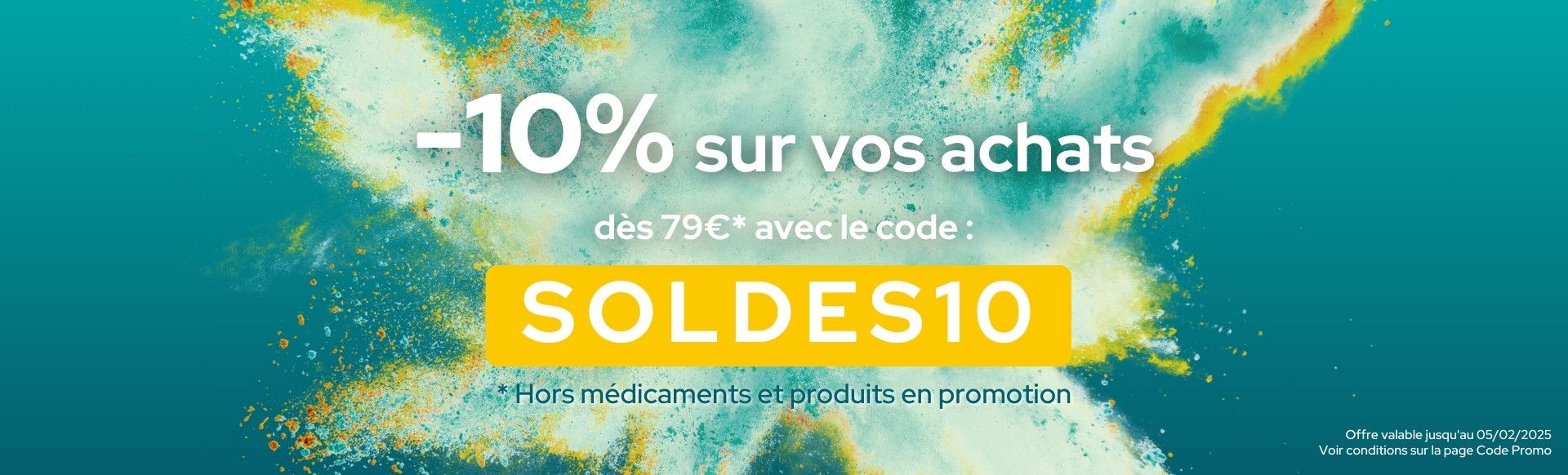 -10% sur vos achats avec le code SOLDES10