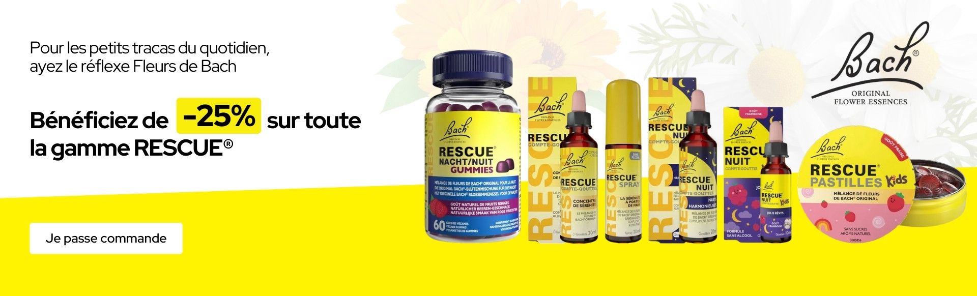-25% sur la gamme RESCUE