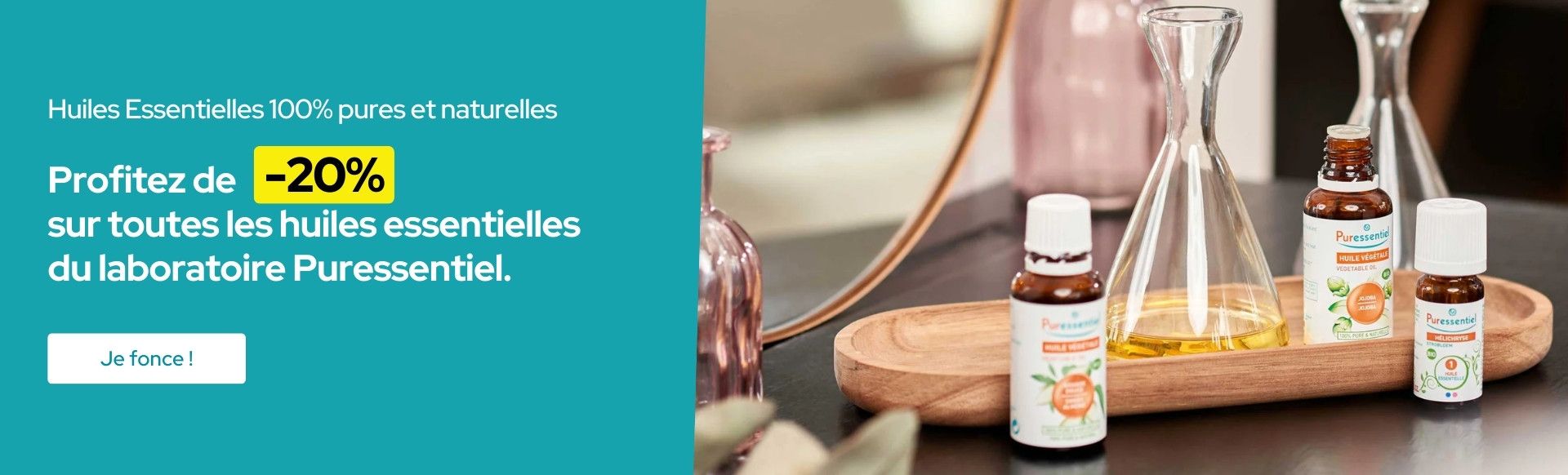 Puressentiel : -20% sur les huiles essentielles