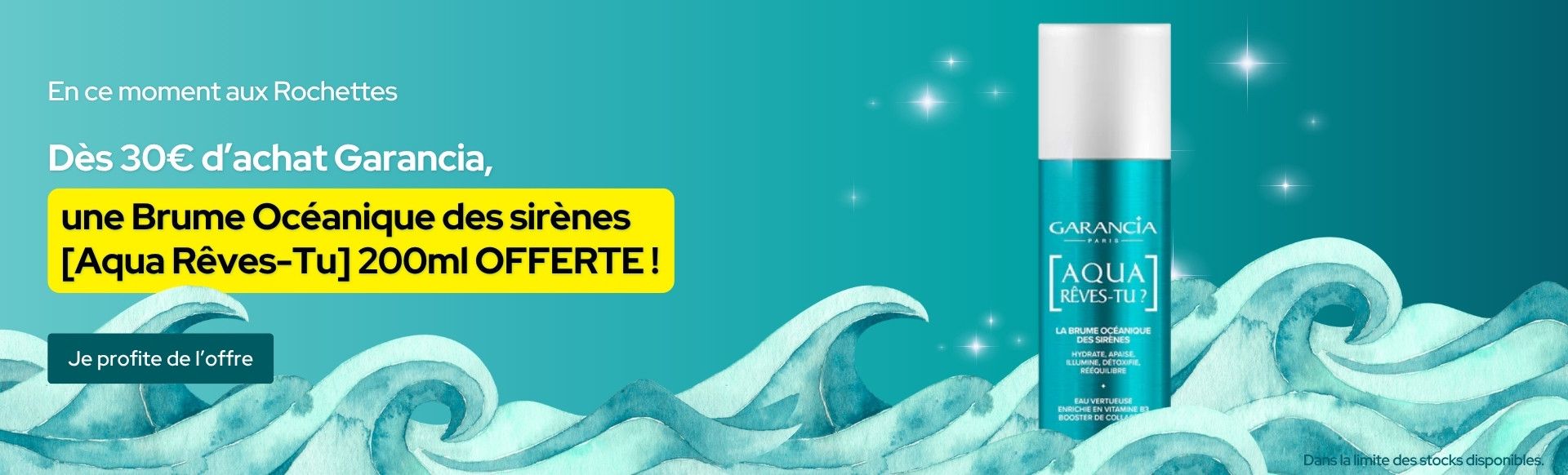 Garancia : Une Brume [Aqua Rêve-Tu] OFFERTE
