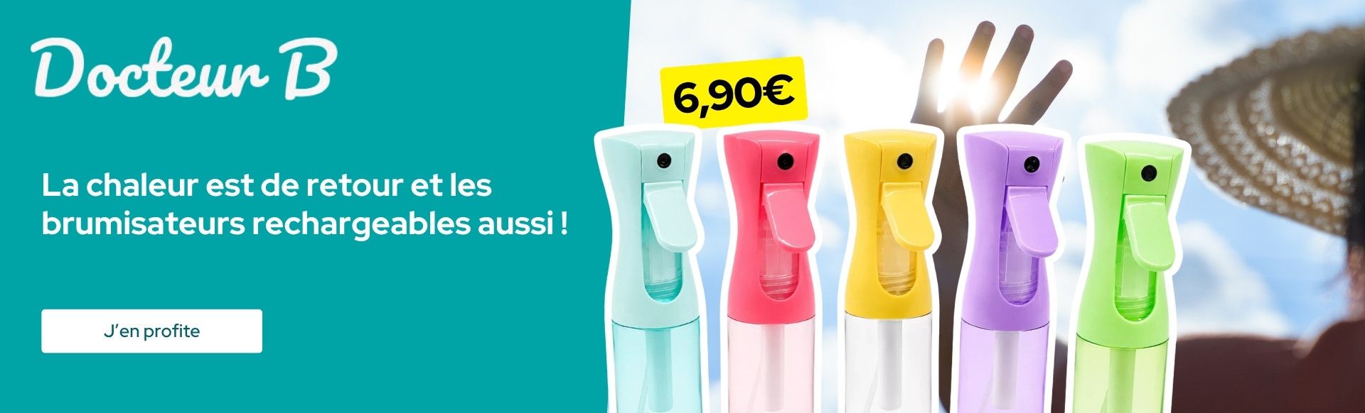 Les brumisateurs sont de retour !