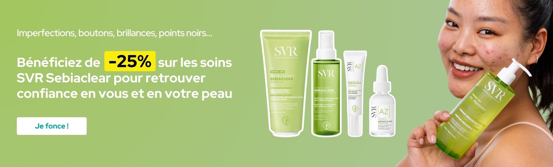 -25% sur les soins SVR Sebiaclear