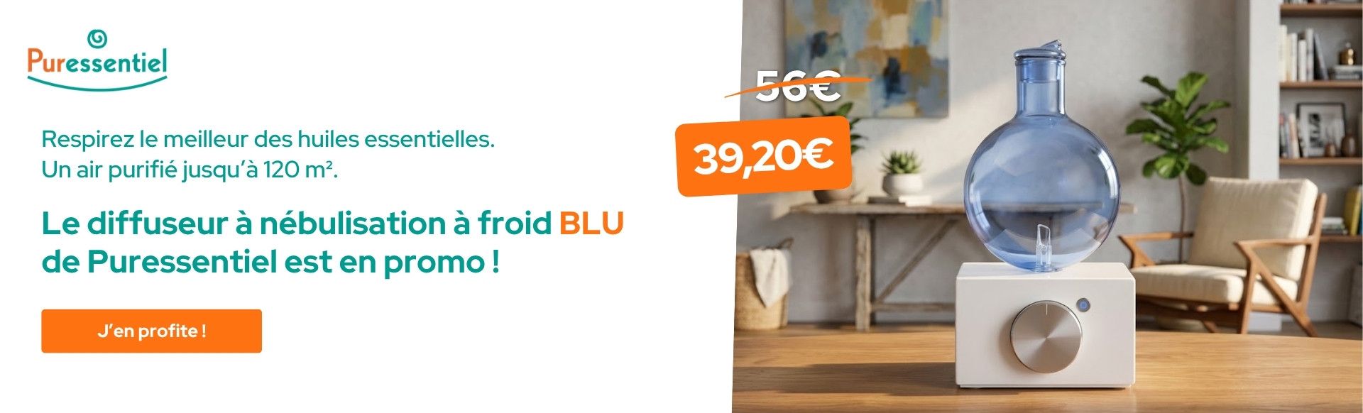 Puressentiel : -30% sur le diffuseur à nébulisation BLU