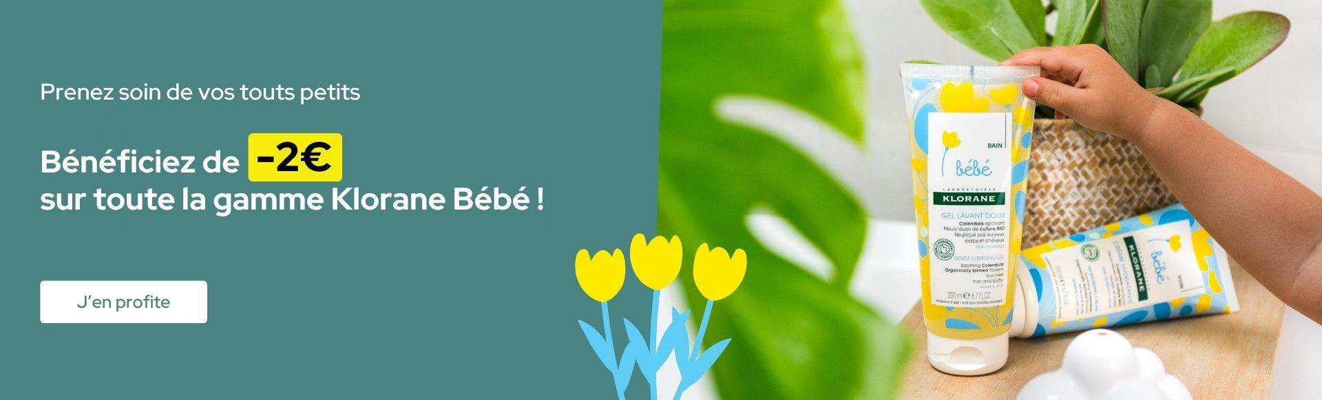 Promo sur Klorane Bébé