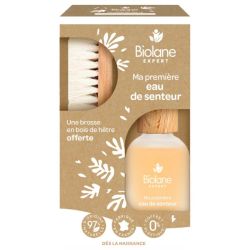 Biolane Coffret Ma Première Eau de Senteur - 50ml - Brosse OFFERTE - Dès La Naissance