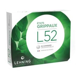 Lehning L52 États Grippaux - 60 Comprimés Orodispersibles