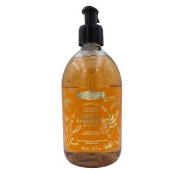 Le Comptoir du Bain Savon de Marseille Surgras Extra-Doux Balade Gourmande Miel Précieux 500 ml - Nettoyage doux corps et mains