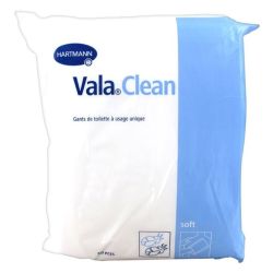 Hartmann Vala Clean Gants de Toilette à Usage Unique - 50 Pièces