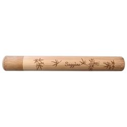 Sagyène Etui pour Brose à Dents en Bambou