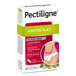 Nutreov Pectiligne Ventre Plat Action Ciblée - 60 Gélules - Ventre plus plat et confort digestif