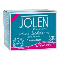 Jolen Crème Décolorante - Formule Douce à l'Aloe Vera - 125 ml + Activateur 30 g