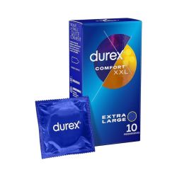 Durex Comfort XXL Préservatifs Extra-Larges x10