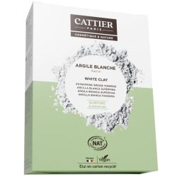Cattier Argile Blanche Surfine 200g – Pureté et douceur naturelle