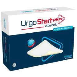Urgo UrgoStart Plus - 16 pansements - 13 x 15 cm - Pansement très absorbant pour plaies à fort exsudat