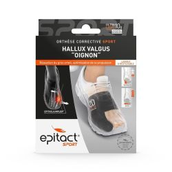Epitact Sport Orthèse Corrective Hallux Valgus & Oignon Chaussures de Sport - Taille S