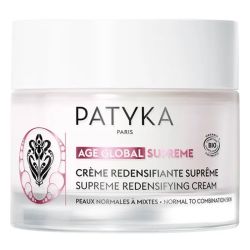 Patyka Âge Global Suprême - Crème Redensifiante Suprême Bio - Peaux Normales à Mixtes - 50ml