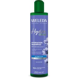 Weleda Hydra Shine Shampooing Hydratation - 250ml - Nettoie en douceur, hydrate et ravive l’éclat des cheveux