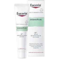 Eucerin DermoPure K10 Soin Rénovateur Cutané 40 ml - Désobstrue les pores et prévient les imperfections