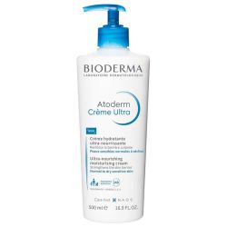 Bioderma Atoderm Crème Ultra Crème Hydratante Ultra-Nourrissante - 500 ml