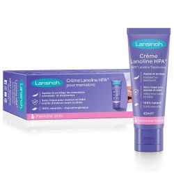 Lansinoh Creme Lanoline HPA 40ml - Apaise et protège les mamelons