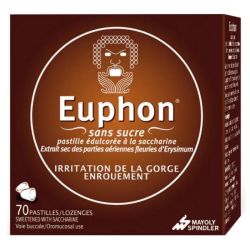 Mayoly Spindler Euphon sans sucre 70 pastilles