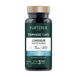 René Furterer Triphasic Caps Longueur - 90 capsules - Spécial cheveux longs, densité et force