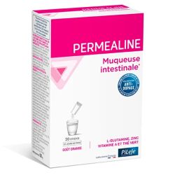 Pileje Permealine - 20 sticks - Goût Orange - Soutient la muqueuse intestinale et l’immunité