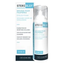 Densmore Steriblef Mousse nettoyante pour paupières 50ml - hygiène oculaire et apaisement