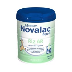 Novalac Riz AR Lait en Poudre Anti-Régurgitations 0-36 mois - 800g