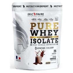 Eric Favre Pure Whey Protein Native 100% Isolate - 750g - Chocolat - Protéines en poudre