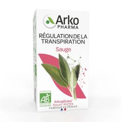 Arkopharma Arkogélules Sauge Bio - 45 Gélules - Confort digestif et bien-être féminin