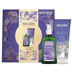 Weleda Coffret Noël Corps Rituel Lavande 2025 - 2 Soins