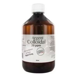 Dr Theiss Argent Colloïdal 20 ppm - Hydrate, Apaise, Purifie la peau et Clarifie le teint  - 500 ml