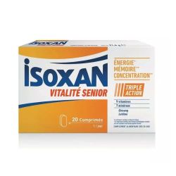 Isoxan Vitalité Senior + 50 Ans - 20 Comprimés