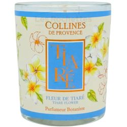 Collines de Provence Bougie Parfumée Fleur de Tiaré 180g – Évasion tropicale