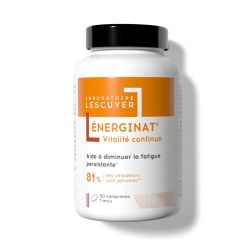 Laboratoires Lescuyer Énerginat Vitalité Continue Fatigue Persistante - 60 Comprimés