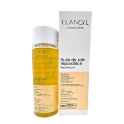 Elancyl Huile de soin réparatrice 100 ml - Huile dermo-cosmétique anti-vergetures et cicatrices