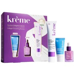 Krème Coffret Collagène - Soins Anti-Âge - Crème 50 ml + Sérum 8ml OFFERT + Gelée 15ml OFFERTE