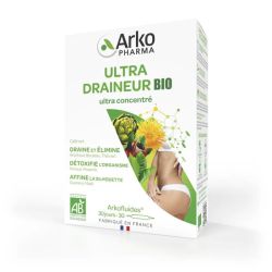 Arkopharma Arkofluides Ultra Draineur Bio - 30 Ampoules