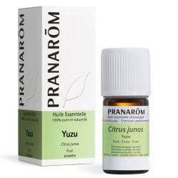 Pranarôm Huile Essentielle Yuzu 5ml – Calme et relaxation