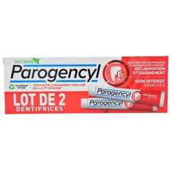 Parogencyl Dentifrice Soin Intensif Gencives lot de 2x75ml - Réduction des inflammations et saignements occasionnels des gencives