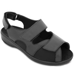 Dr Comfort CHUT Léa Noir - Chaussures Confort Femme Hallux Valgus