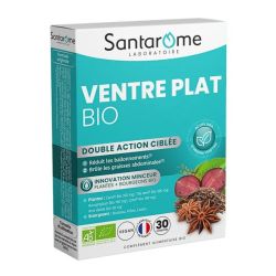 Santarome Ventre Plat Double Action Ciblée Bio - 30 Gélules